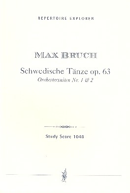 Schwedische Tnze op.63 fr Orchester Studienpartitur