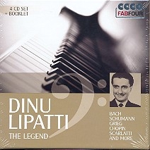 Dinu Lipatti - The Legend 4 CD's