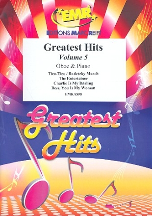 Greatest Hits Band 5: f�r Oboe und Klavier (Percussion ad lib)