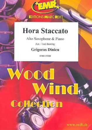 Hora staccato fr Altsaxophon und Klavier