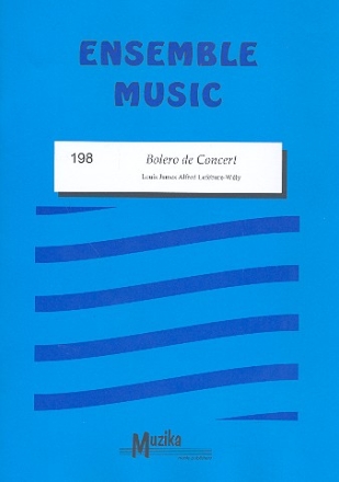 Bolero de Concert for flexible ensemble score and parts