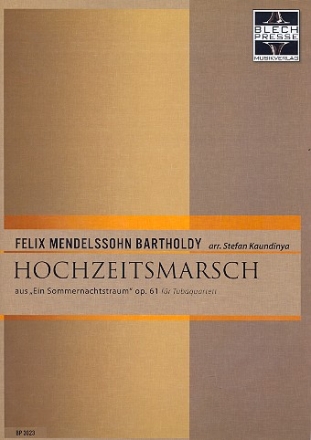 Hochzeitsmarsch op.61 fr 2 Euphonien und 2 Tubas Partitur und Stimmen