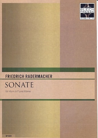 Sonate fr Horn in F und Klavier