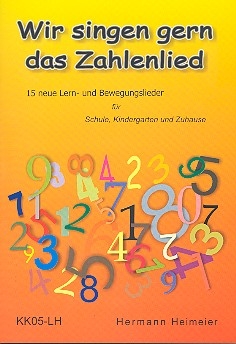 Wir singen gern das Zahlenlied Liederbuch