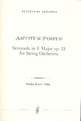 Serenade E-Dur op.25 fr Streichorchester Studienpartitur