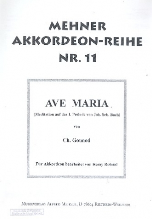 Ave Maria fr Akkordeon