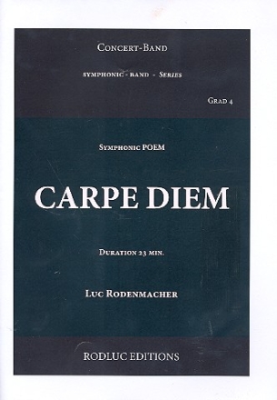 Carpe diem fr sinfonisches Blasorchester Partitur und Stimmen