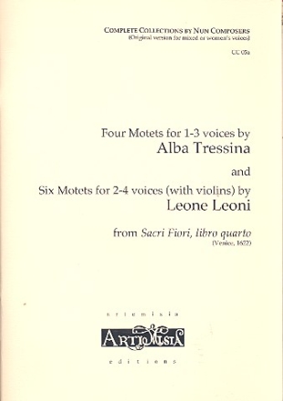 10 Motets for 1-4 voices (chorus) score