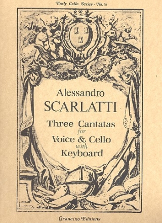 3 Cantatas for voice, cello and keyboard