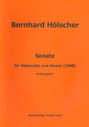 Sonate fr Violoncello und Klavier