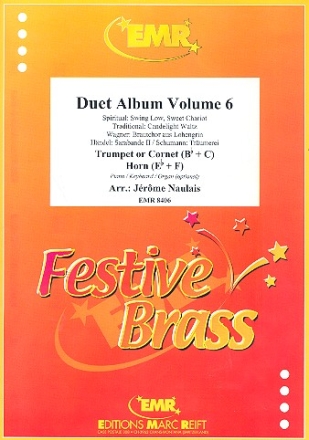 Duet Album vol.6 for trumpet (cornet) and horn (piano/keyboard/organ ad lib) 2 scores