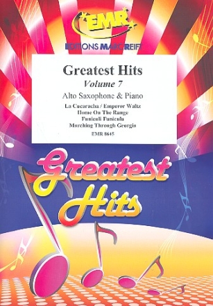 Greatest Hits Band 7: fr Altsaxophon und Klavier (Percussion ad lib)