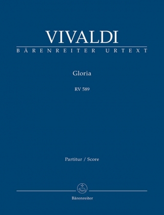 Gloria RV589 fr Soli, gem Chor und Orchester Partitur