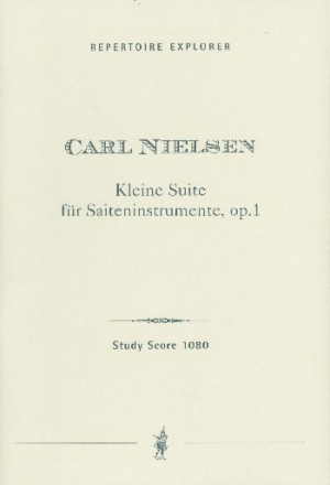 Kleine Suite op.1 fr Streichorchester Studienpartitur