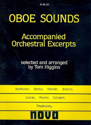 Oboe Sounds - accompanied orchestral Excerpts for oboe and piano