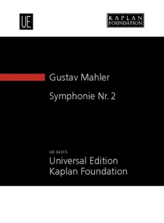 Sinfonie c-Moll Nr.2 für Soli, gem Chor und Orchester Studienpartitur
