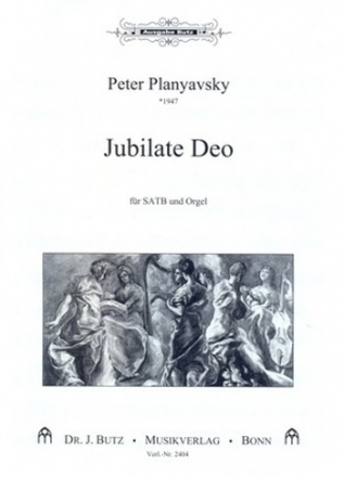 Jubilate Deo fr gem Chor und Orgel Partitur