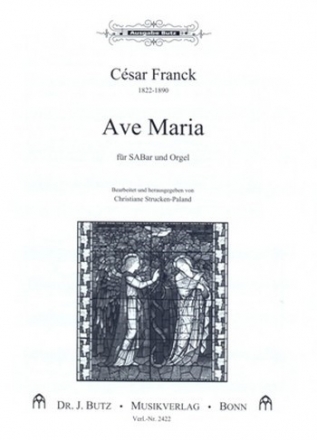 Ave Maria fr gem Chor (SABar) und Orgel Partitur
