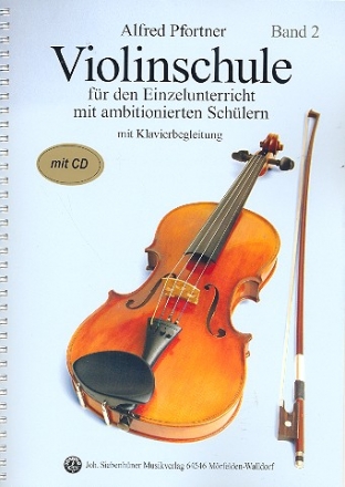 Violinschule Band 2 (+CD) für Violine mit Klavierbegleitung
