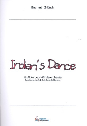 Indian's Dance fr Akkordeonorchester Partitur