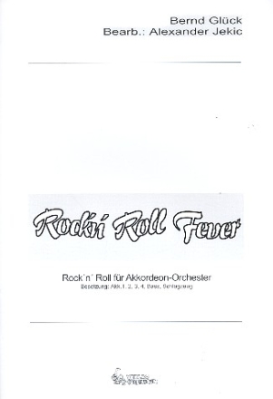 Rock'n'Roll Fever fr Akkordeonorchester Partitur