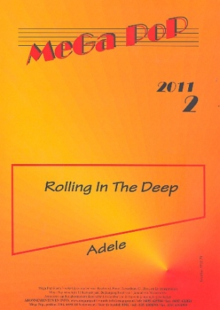 Rolling in the Deep: fr Klavier (en) (mit Text und Akkorden)