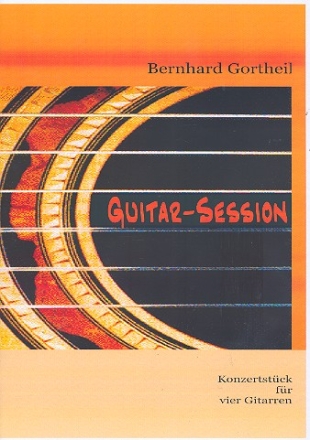 Guitar-Session fr 4 Gitarren Partitur und Stimmen