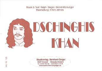 Dschinghis Khan fr Blasorchester Direktion und Stimmen