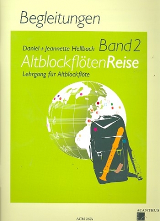 Altblockfltenreise Band 2 Klavierbegleitung