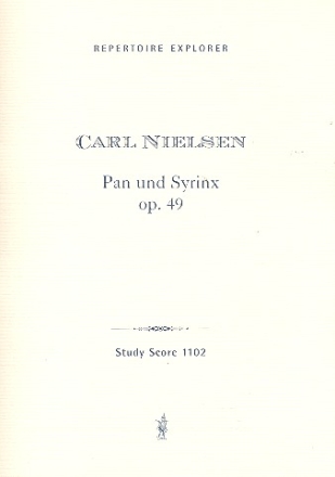 Pan und Syrinx op.49 fr Orchester Studienpartitur