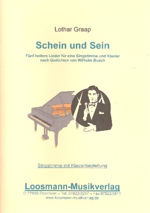 Schein und Sein fr Gesang und Klavier