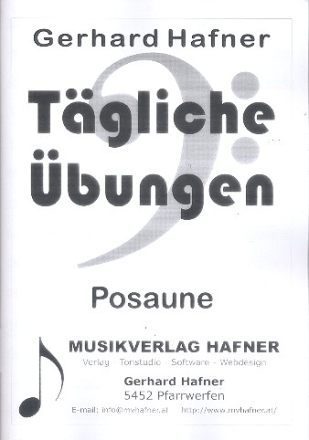 Tgliche bungen fr Posaune