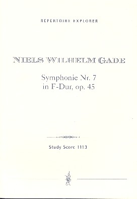 Sinfonie F-Dur Nr.7 op.45 fr Orchester Studienpartitur
