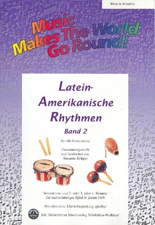 Lateinamerikanische Rhythmen Band 2: fr flexibles Ensemble Bass in B und Es