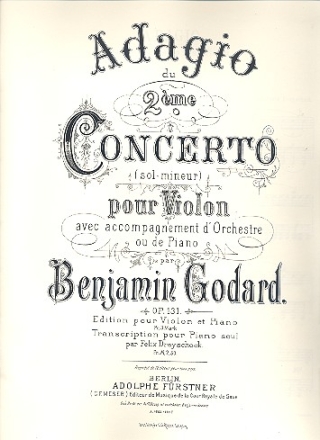 Adagio aus Konzert g-Moll Nr.2 op.131 fr Klavier solo Archivkopie
