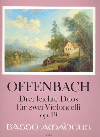 3 leichte Duos op.19  fr 2 Violoncelli Stimmen