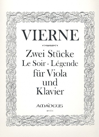 2 Stcke fr Viola und Klavier