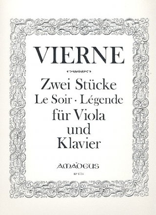 2 Stcke fr Viola und Klavier