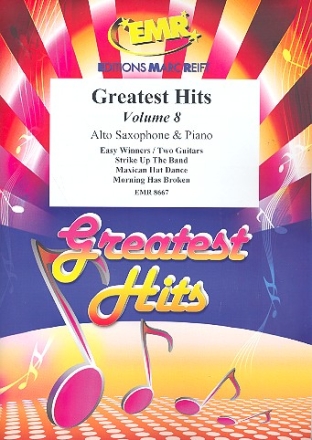 Greatest Hits Band 8: fr Altsaxophon und Klavier (Percussion ad lib)