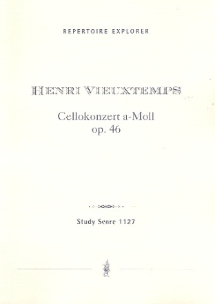 Konzert a-moll op.46 fr Violoncello und Orchester Studienpartitur
