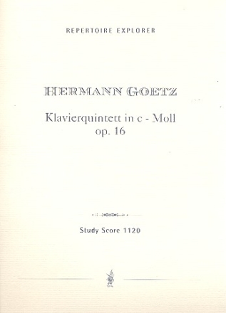 Klavierquintett c-moll op.16 Studienpartitur