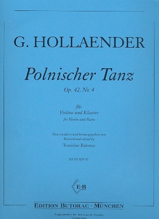 Polnischer Tanz op.42,4 fr Violine und Klavier