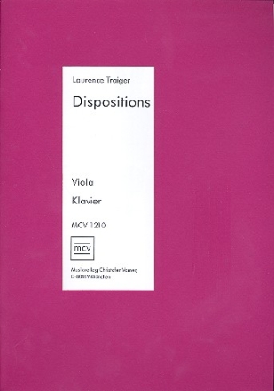 Dispositions fr Viola und Klavier