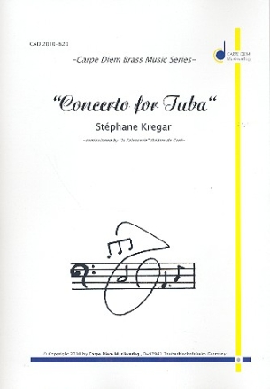 Concerto for Tuba for tuba and piano (drums ad lib) score and parts
