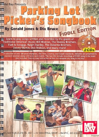 Parking Lot Picker's Songbook (+2 CD's): for fiddle