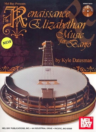 Renaissance and Elizabethan Music (+CD) for Banjo