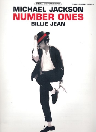 Billie Jean: Einzelausgabe piano/vocal/guitar