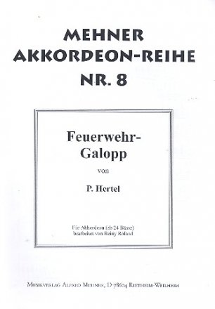 Feuerwehr-Galopp fr Akkordeon