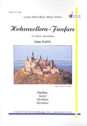 Hohenzollern-Fanfare fr 10 Blechblser Partitur und Stimmen