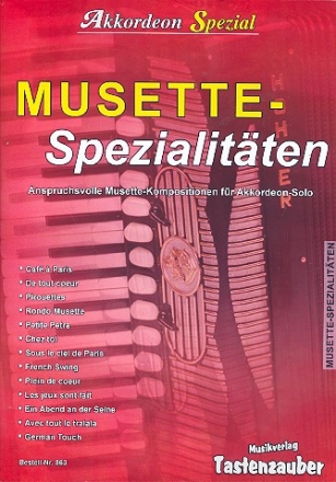 Musette-Spezialitten fr Akkordeon